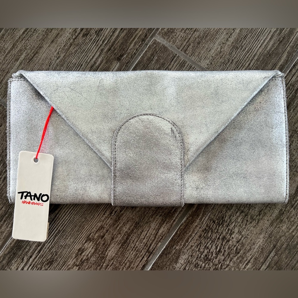 Tano Leather Clutch